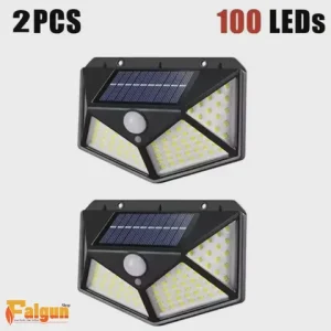 2 PCS SOLAR WALL LAMP